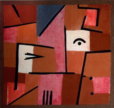 Kijk in het Rood door Paul Klee