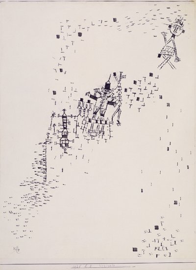 De verloren zielen door Paul Klee