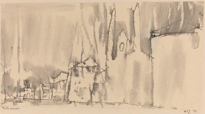 Ludwigstrasse door Paul Klee