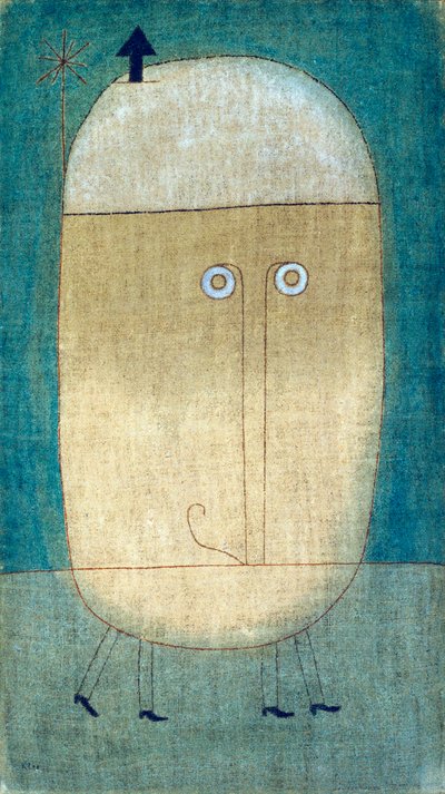 Masker van terreur door Paul Klee