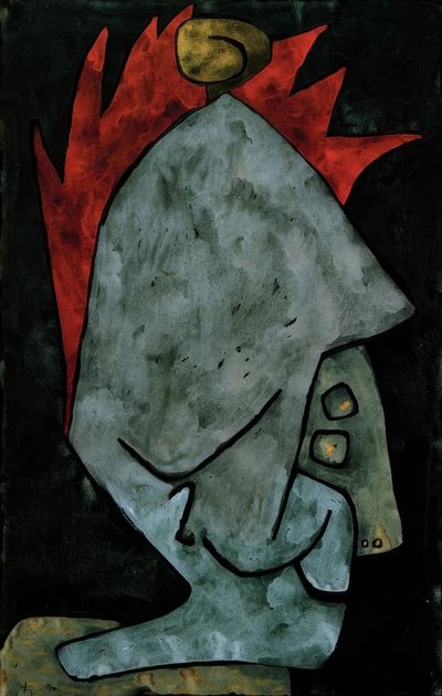 Mephisto als Pallas door Paul Klee