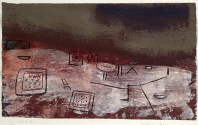 Gemeubileerde Arktis. 1935 door Paul Klee