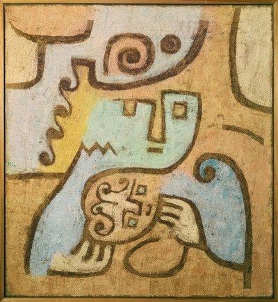 Moeder met kind door Paul Klee