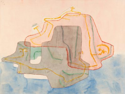 Mythe van een eiland, 1930 door Paul Klee
