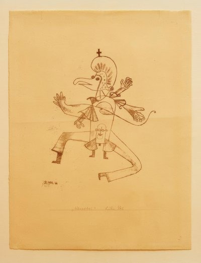 Dwaasheid door Paul Klee