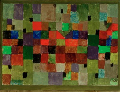 Noordelijke plaats door Paul Klee