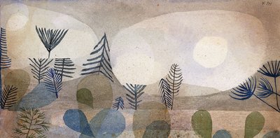 Oceanisch landschap door Paul Klee