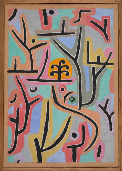 Park bij Lu.. door Paul Klee