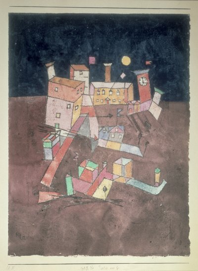 Deel van G door Paul Klee