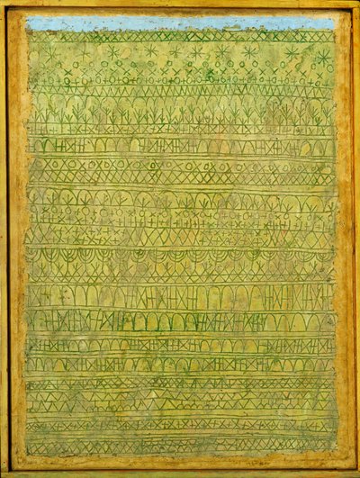 Pastoraal (Ritme) door Paul Klee