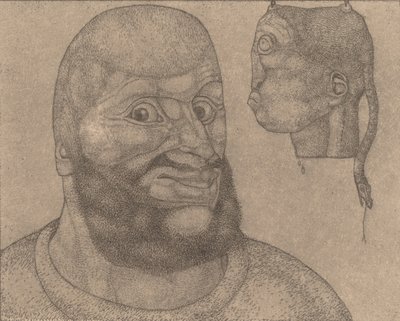 Perseus - De Triomf van de Geest over het Lichaam door Paul Klee
