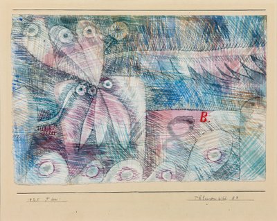Planten Beeld 8.b door Paul Klee