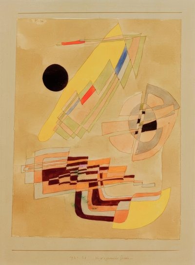 Fysiognomische Genesis door Paul Klee