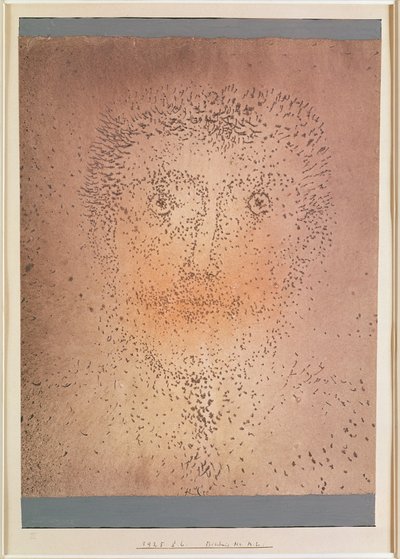 Portret van Mr. A. L. door Paul Klee