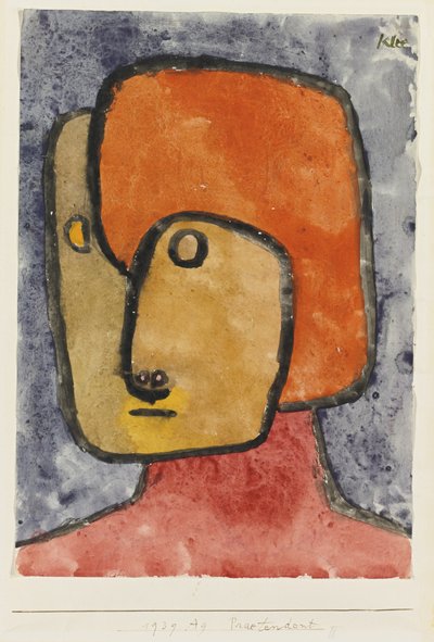 Pretendent, 1939 door Paul Klee