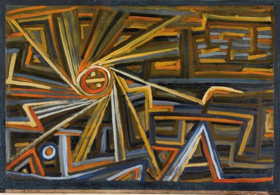 Straling en rotatie door Paul Klee