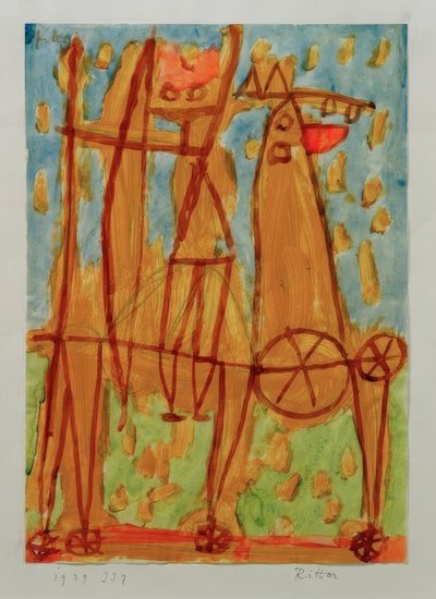 Ridder door Paul Klee