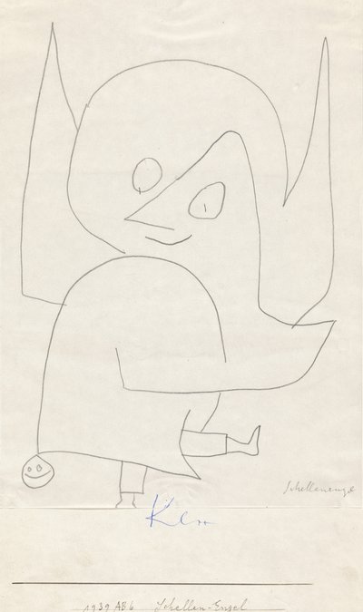 Schellen-Engel, 1939 door Paul Klee