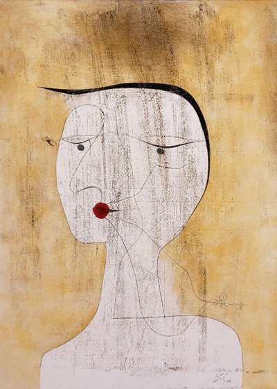 Verzegelde Vrouw door Paul Klee