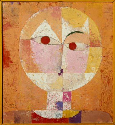 Senecio (Oude man) door Paul Klee
