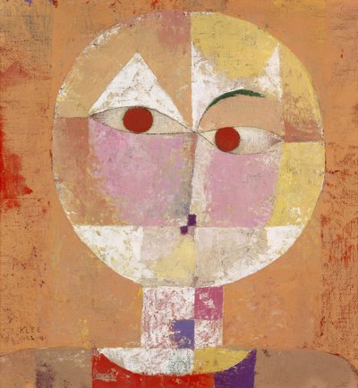 Senecio door Paul Klee
