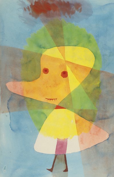 Kleine tuingeest door Paul Klee