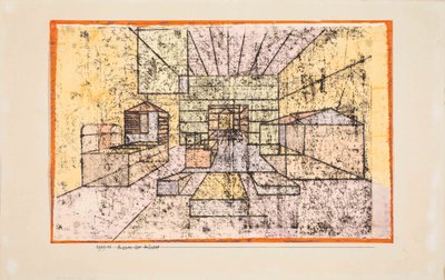 Ruimte van de Huizen door Paul Klee