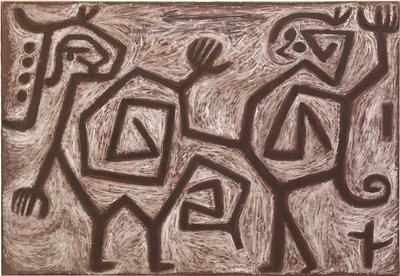 Ruzieduet, 1938 door Paul Klee