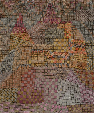 Stadskasteel door Paul Klee