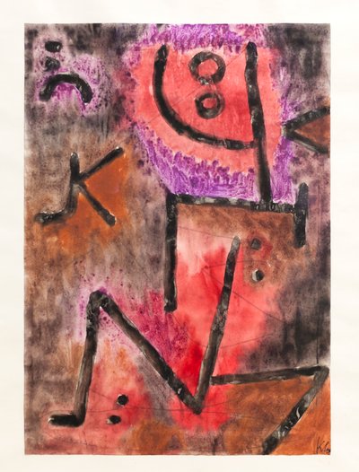 Blijft gloeien door Paul Klee