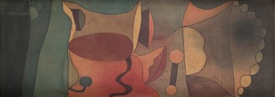 Stilleven in breedte, 1932 door Paul Klee