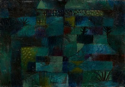 Terrastuin, 1920 door Paul Klee