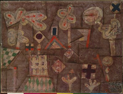 Het Peperkoekhuis door Paul Klee