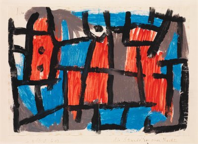 Het Uur Voor Een Nacht door Paul Klee