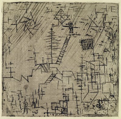De tovenaar in april door Paul Klee