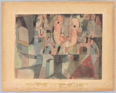 De Man van de Reis door Paul Klee