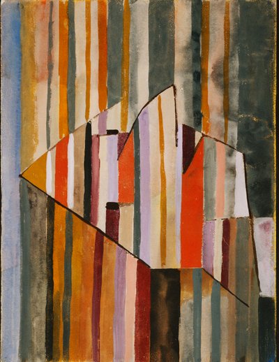 De piramide clown door Paul Klee