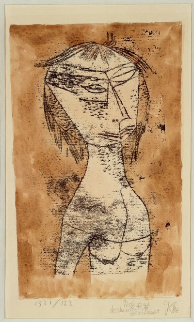 De Heilige van Innerlijk Licht door Paul Klee