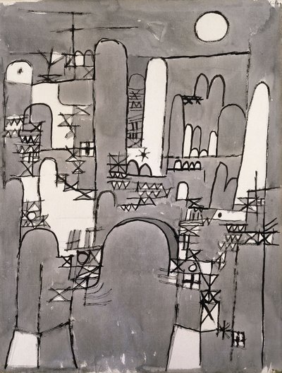 De toren door Paul Klee