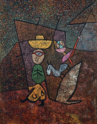 Het Reizende Circus door Paul Klee