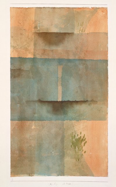 De muur I door Paul Klee
