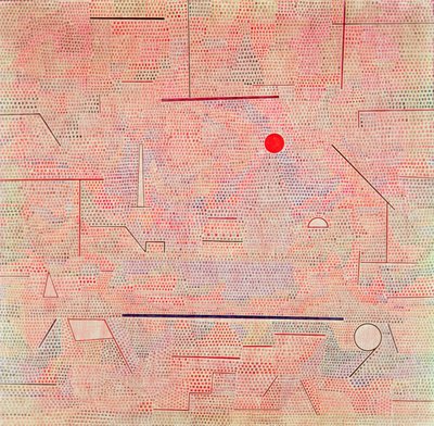 Het licht en nogal veel door Paul Klee