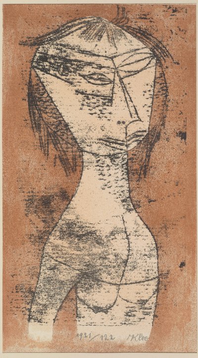 De heilige van het innerlijke licht, 1921 door Paul Klee