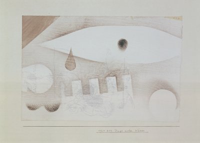 Dingen onder Water door Paul Klee