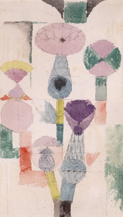 Distelbloem door Paul Klee