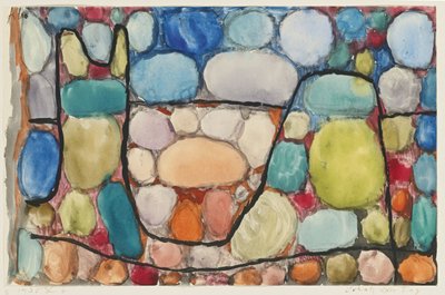 Schat boven de grond door Paul Klee