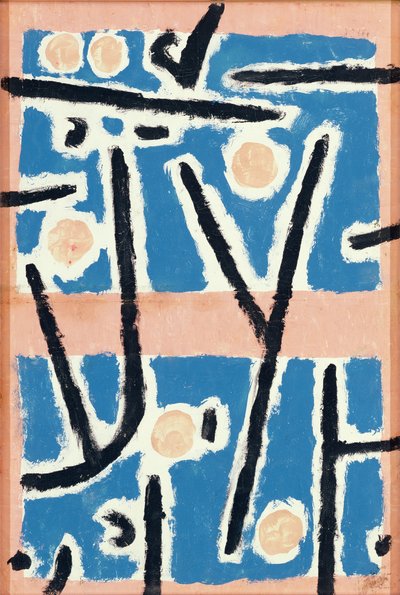 Zonder titel (Tekenen van groei) 1937 door Paul Klee