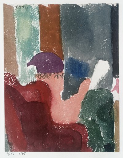 Violet pet door Paul Klee