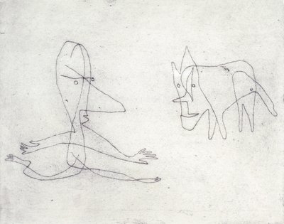 Waarom Rent Hij? door Paul Klee