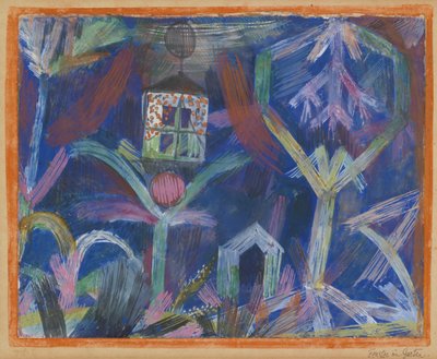 Raam in de tuin door Paul Klee